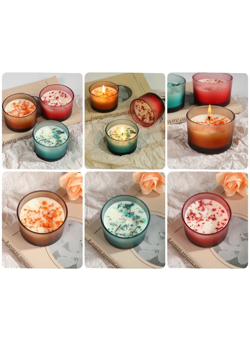 Vacuum-sealed candle cup, 4 x 7 cm. Scented candles in luxurious fragrances that refresh and transform the atmosphere from the first light. Quantity: 1